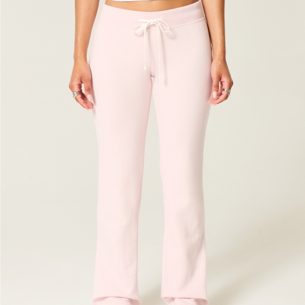 Hollister Pink Bootcut Sweatpants OG:$45